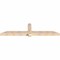 Ekena Millwork Eugene Smooth Timber Gable Bracket, Douglas Fir, 96"W x 24"H x 5 1/2"D x 5 1/2"F, 6/12 Pitch GBW096X24X0606EUG00SDF - alternate 3